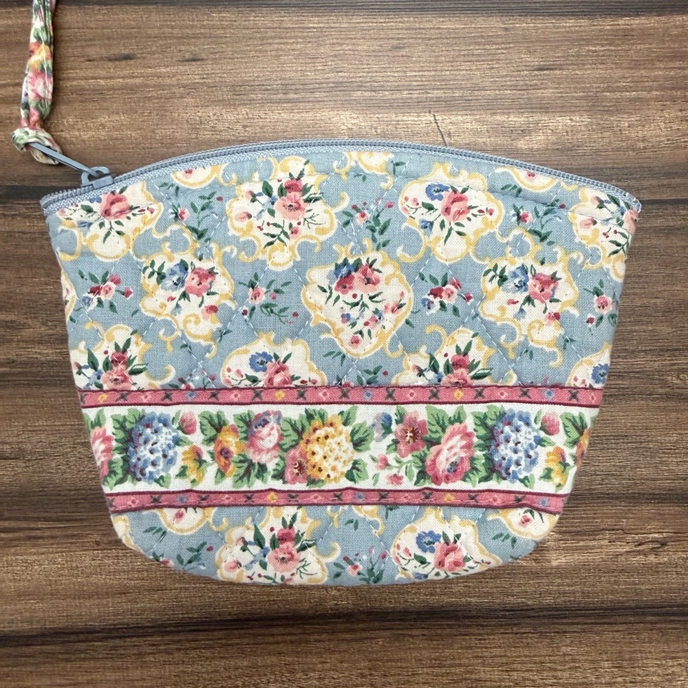Floral Blue and Pink Women's Bag